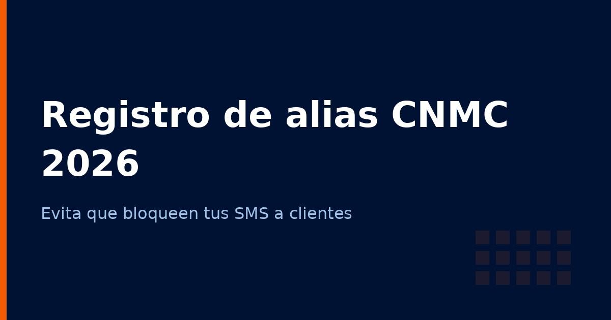 Registro de alias CNMC: qué deben hacer los OMV antes del 15 de septiembre